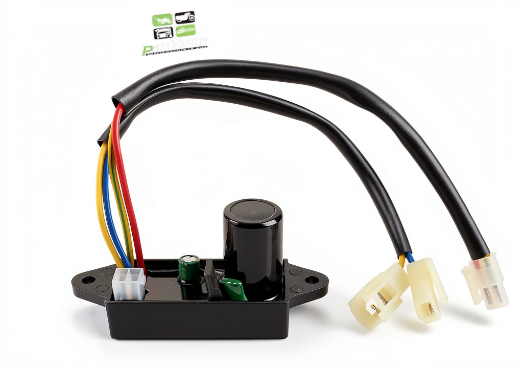 Installing Partszen Ignition Control Unit for Harbor Freight Generators on a wooden desk