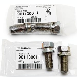 Brake Caliper Bracket Bolt Subaru Stainless Set-0