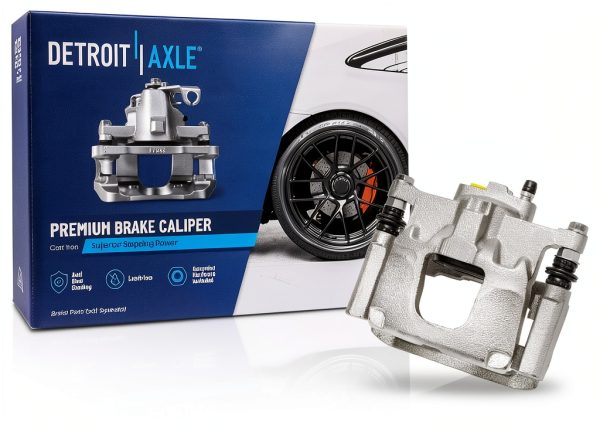 Detroit Axle Jeep Wrangler Brake Caliper Bracket Rear Right Phenolic-0