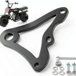 SHIQINHA Mini Bike Hydraulic Brake Caliper Bracket Kit Alloy Steel-0