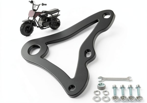 SHIQINHA Mini Bike Hydraulic Brake Caliper Bracket Kit Alloy Steel-0