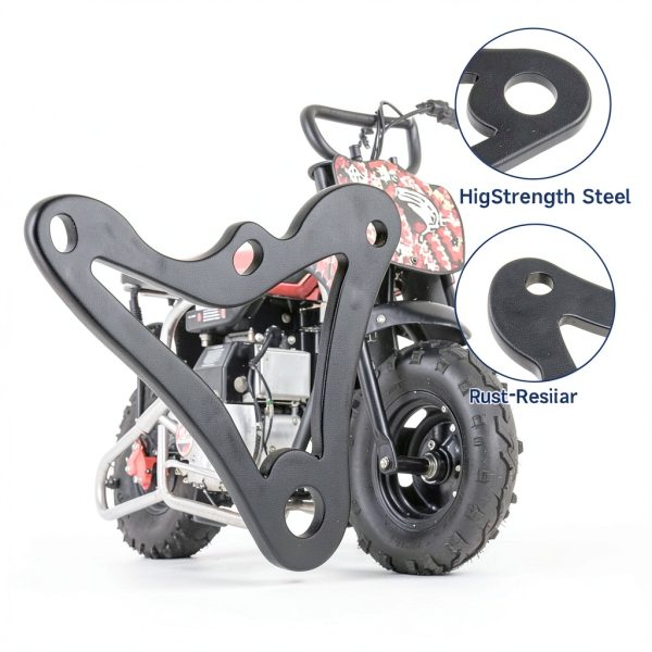 SHIQINHA Mini Bike Hydraulic Brake Caliper Bracket Kit Alloy Steel-6