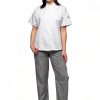 Mercer Culinary Genesis Chef Cargo Pant Hounds Tooth M Black White-11