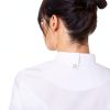 Chef Works Marrakesh V-Series Women's Chef Coat White-4
