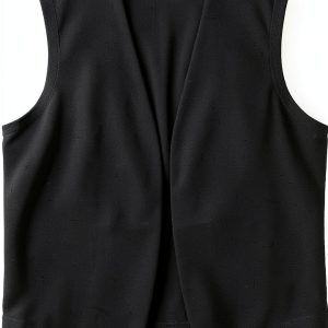 Unisex Vest Made in USA Rexzo No Pocket No Buttons Multiple Colors-0