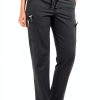 ChefUniforms Women's Performance Stretch Chef Pant 11 Pockets Black-0