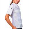 Chef Coat for Women Lux Form Water-Repellent Mesh Side Panel Jacket-2