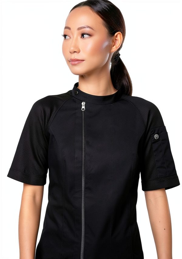 Chef Works Women's Varkala Chef Coat - Multiple Colors, Stretch-2