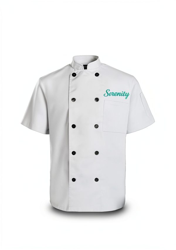 Custom Chef Coat Personalized Unisex Jacket with Name Logo - CC-251013-3