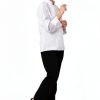 Chef Works Women's Sofia Chef Coat - Lightweight Fine-Twill, White-1