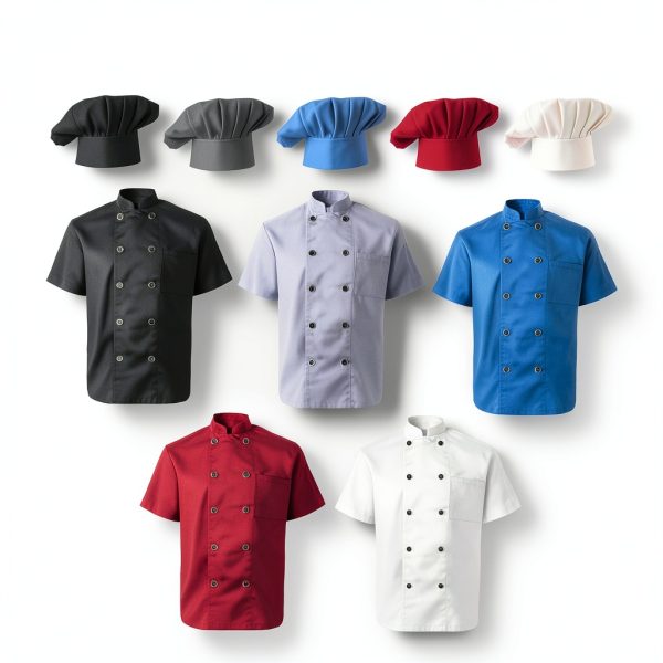 Custom Chef Coat Personalized Unisex Jacket with Name Logo - CC-251013-1