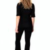 Chef Works Women's Lansing Chef Coat Classic Black White Options-3