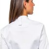 Chef Coat for Women Lux Form Water-Repellent Mesh Side Panel Jacket-3