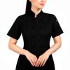 Chef Jacket Uniform by Uniformates Women Short Sleeve Mesh Vented-0