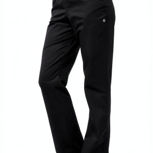 Chef Works Women's Lightweight Slim Chef Pants Black-0